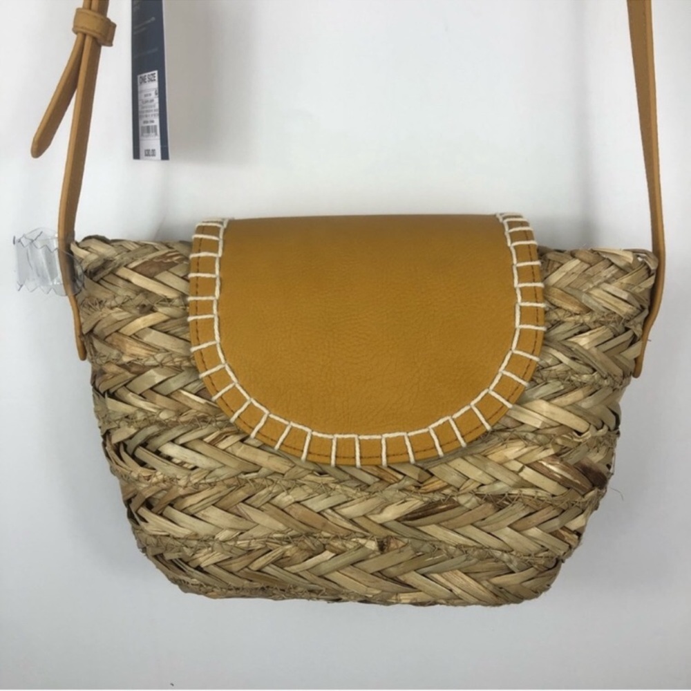 Universal Thread TARGET Straw Crossbody Bag NEW with TAGS NWT